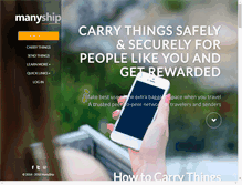 Tablet Screenshot of manyship.com